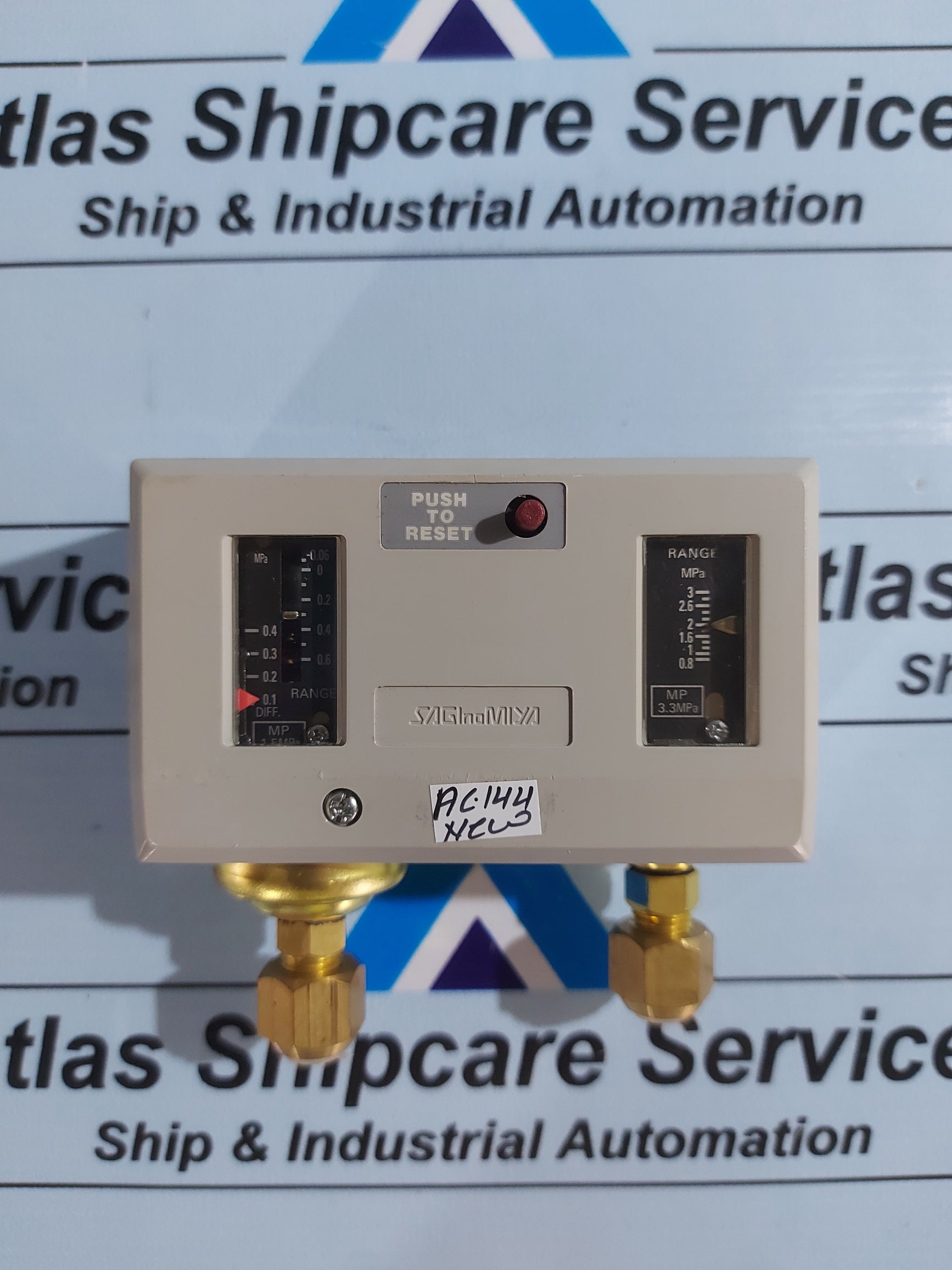 SAGINOMIYA DNS-D606M DUAL PRESSURE CONTROLLER